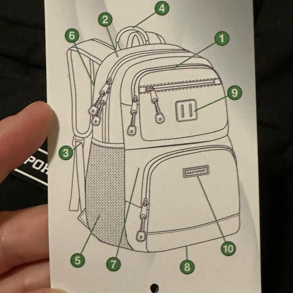 Black Eclipse Core Backpack - Picture 11 of 13